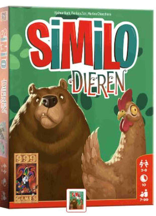 Similo Dieren – party kaartspel – 2 tot 6 spelers