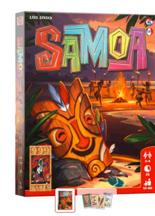 Dit is een foto van het spel Samoa te koop bij Speldorado Spellenwinkel Delft