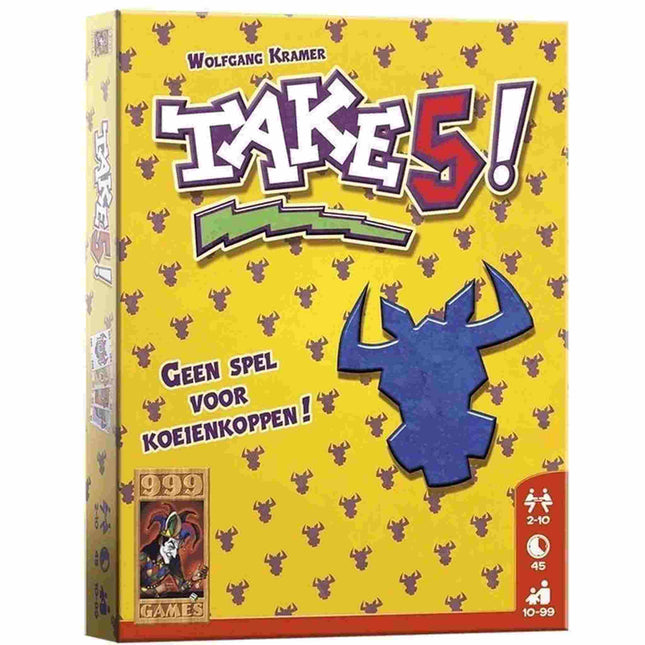 Dit is een foto van het spel Take 5! te koop bij Speldorado Spellenwinkel Delft