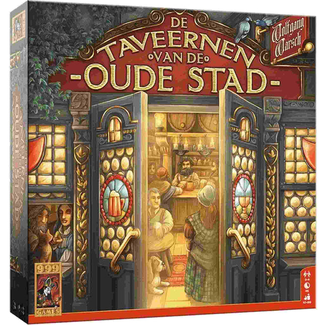 Dit is een foto van het spel De Taveernen Van De Oude Stad te koop bij Speldorado Spellenwinkel Delft