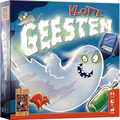 Vlotte Geesten – party bordspel – 2 tot 4 spelers