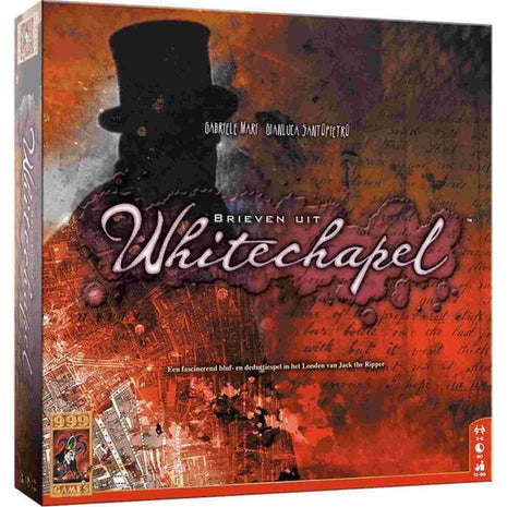 Brieven Van Whitechapel – strategisch bordspel – 2 tot 6 spelers