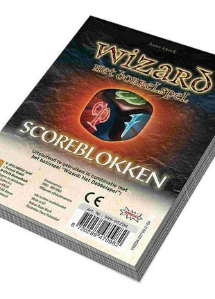 Scoreblokken Wizard Dobbelspel Drie Stuks – gezellig dobbelspel – 2 tot 4 spelers