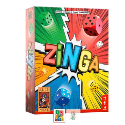 Zinga - Dobbelspel, 999-ZIN01 van 999 Games te koop bij Speldorado !