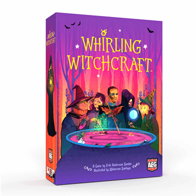 Dit is een foto van het spel Whirling Witchcraft EN te koop bij Speldorado Spellenwinkel Delft