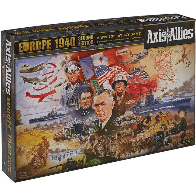 Dit is een foto van het spel Axis And Allies Europe 1940 te koop bij Speldorado Spellenwinkel Delft