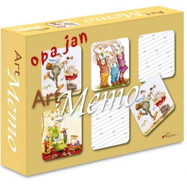 Marius Van Dokkum Art Memo Opa Jan, ARE-AM016 van Boosterbox te koop bij Speldorado !