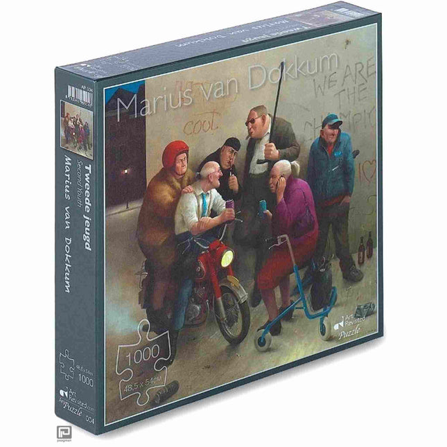 Dit is een foto van het spel Tweede Jeugd Marius Van Dokkum te koop bij Speldorado Spellenwinkel Delft