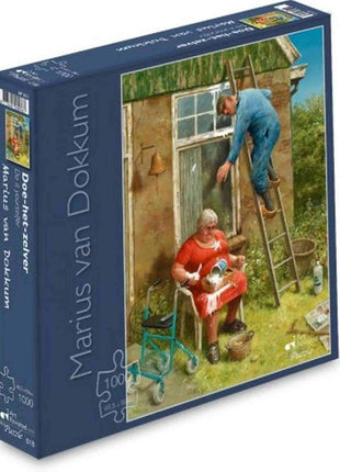 Dit is een foto van het spel DoeHetZelver Marius Van Dokkum te koop bij Speldorado Spellenwinkel Delft