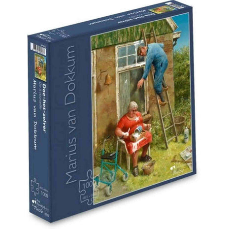 Dit is een foto van het spel DoeHetZelver Marius Van Dokkum te koop bij Speldorado Spellenwinkel Delft