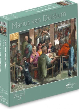 Dit is een foto van het spel Doe Mij Maar, Eh.... Marius Van Dokkum te koop bij Speldorado Spellenwinkel Delft