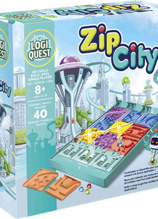Logiquest Zip City hersenbreker  - Asmodee