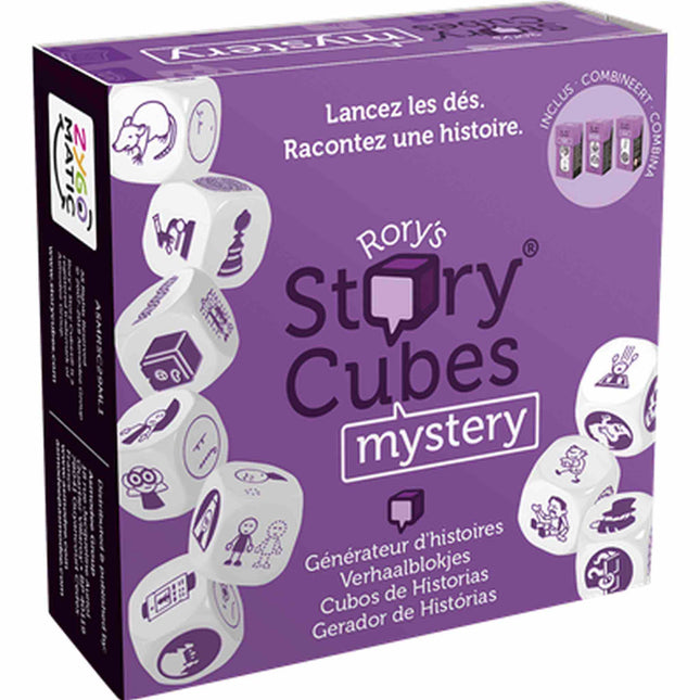 Dit is een foto van het spel Rory's Story Cubes Mystery NL te koop bij Speldorado Spellenwinkel Delft