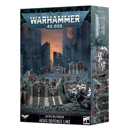 Dit is een foto van het spel Aegis Defence Line - Astra Militarum te koop bij Speldorado Spellenwinkel Delft