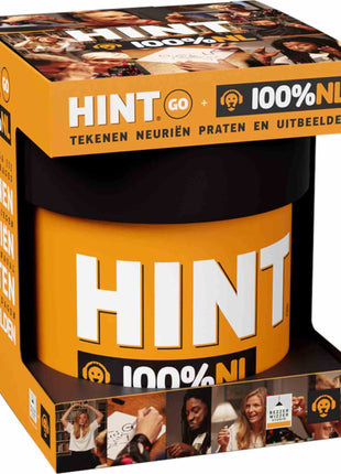 Hint Go 100% Nl – party bordspel – 2 tot 4 spelers