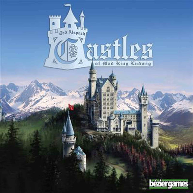 Dit is een foto van het spel Castles of Mad King Ludwig EN te koop bij Speldorado Spellenwinkel Delft