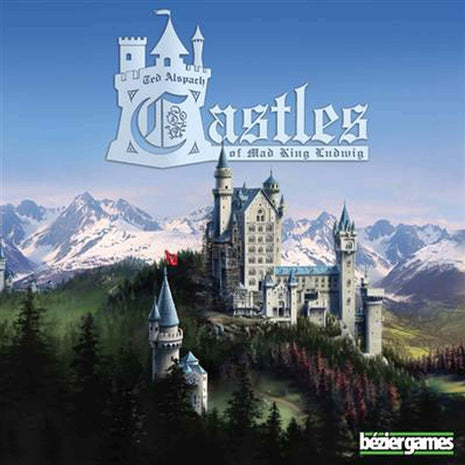 Castles of Mad King Ludwig EN – strategisch bordspel – 1 tot 4 spelers