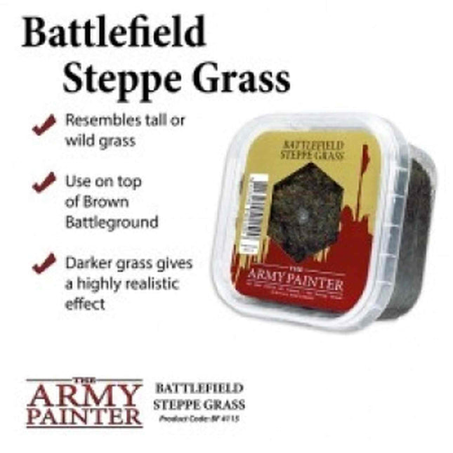 Dit is een foto van het spel Battlefield Steppe Grass te koop bij Speldorado Spellenwinkel Delft