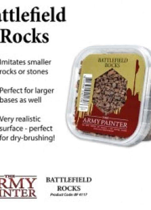 Battlefield Rocks - basing – verf en gereedschap voor miniaturen