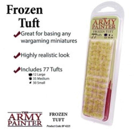 Frozen Tuft - basing – verf en gereedschap voor miniaturen