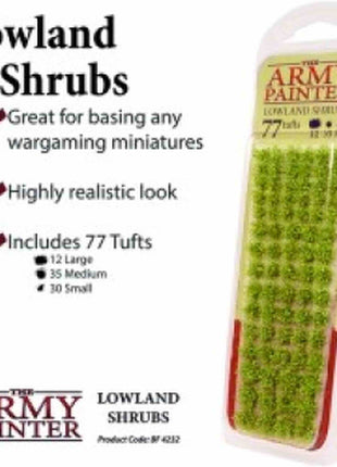 Lowland Shrubs - basing – verf en gereedschap voor miniaturen