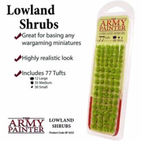 Lowland Shrubs - basing – verf en gereedschap voor miniaturen