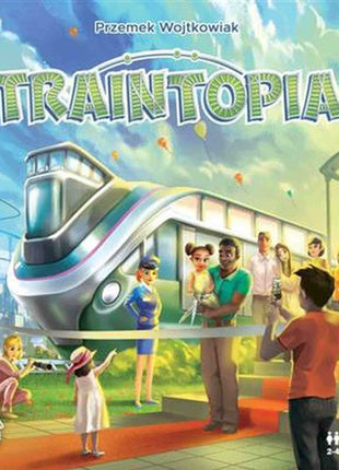 Traintopia - EN – gezellig bordspel – 2 tot 4 spelers