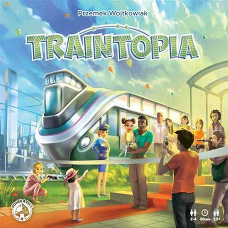 Traintopia - EN – gezellig bordspel – 2 tot 4 spelers