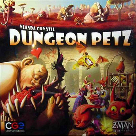 Dungeon Petz – strategisch bordspel – 1 tot 4 spelers