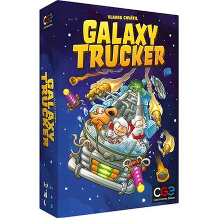 Dit is een foto van het spel Galaxy Trucker EN te koop bij Speldorado Spellenwinkel Delft