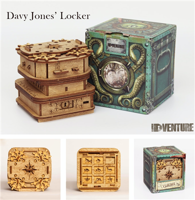 Cluebox Escape Room In A Box Davy Jones Locker