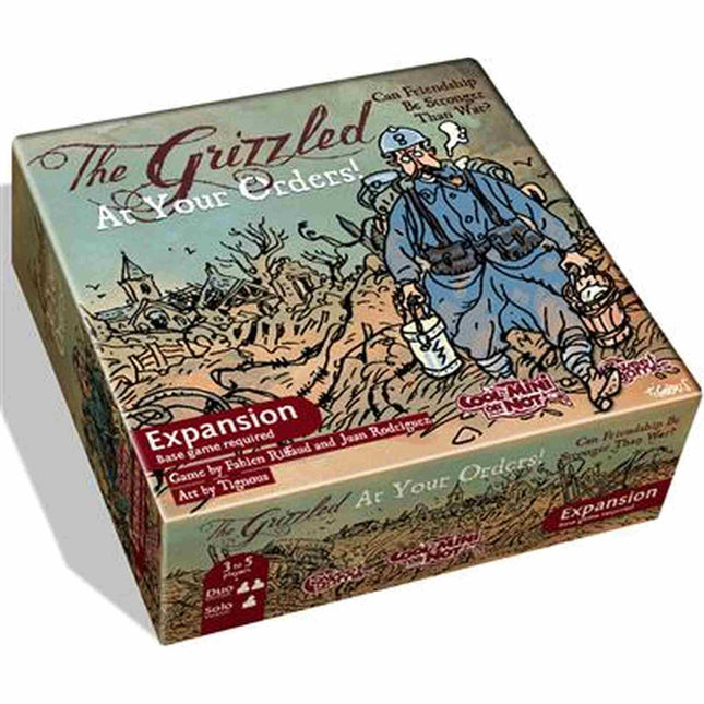 Dit is een foto van het spel The Grizzled At Your Orders Expansion EN te koop bij Speldorado Spellenwinkel Delft