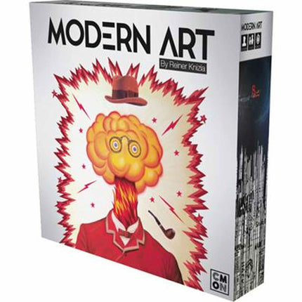Dit is een foto van het spel Modern Art EN te koop bij Speldorado Spellenwinkel Delft