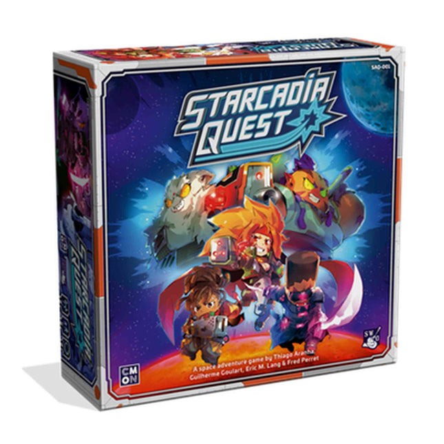 Dit is een foto van het spel Starcadia Quest EN te koop bij Speldorado Spellenwinkel Delft