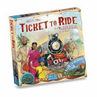Ticket to Ride - India/Zwitserland EN-NL – gezellig bordspel – 2 tot 5 spelers