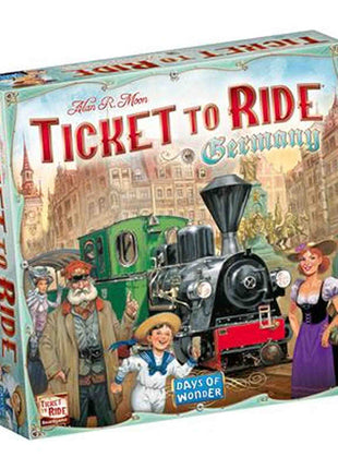 Ticket to Ride - Germany EN – gezellig bordspel – 2 tot 5 spelers