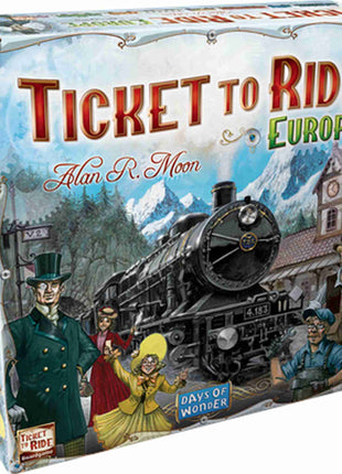 Ticket to Ride - Europe - English EN – gezellig bordspel – 2 tot 5 spelers