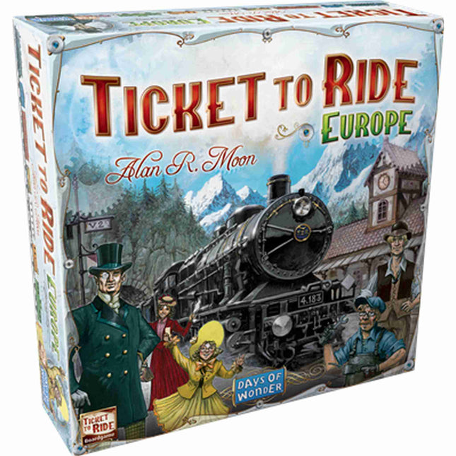 Dit is een foto van het spel Ticket to Ride - Europe - English EN te koop bij Speldorado Spellenwinkel Delft