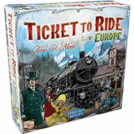 Ticket to Ride - Europe - English EN – gezellig bordspel – 2 tot 5 spelers