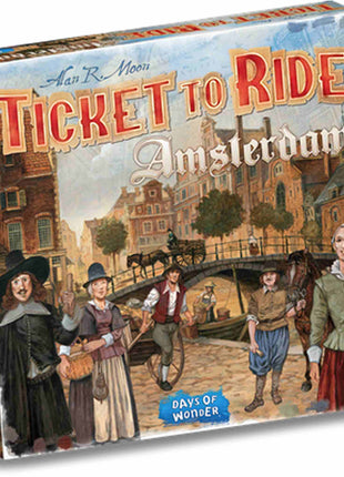 Ticket to Ride Amsterdam NL – gezellig bordspel – 2 tot 4 spelers