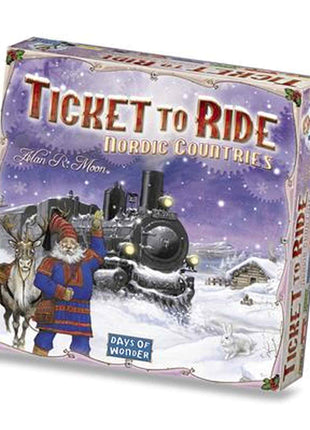 Ticket to Ride - Nordic Countries - English EN – gezellig bordspel – 2 tot 4 spelers