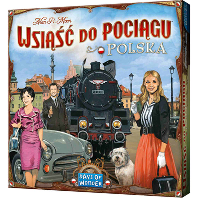 Dit is een foto van het spel Ticket To Ride - Polska te koop bij Speldorado Spellenwinkel Delft