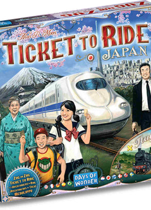 Ticket to Ride - Japan/Italy EN-NL – gezellig bordspel – 2 tot 6 spelers