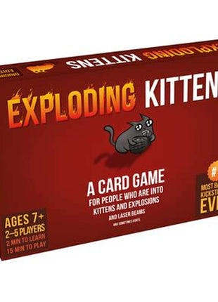 Dit is een foto van het spel Exploding Kittens Original Edition EN te koop bij Speldorado Spellenwinkel Delft