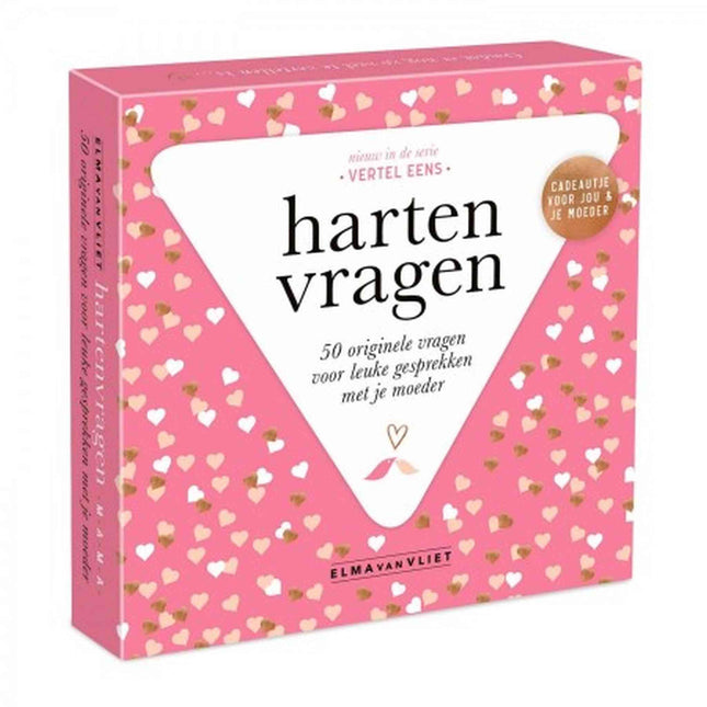 Dit is een foto van het spel Elma Van Vliet - Hartenvragen Mama te koop bij Speldorado Spellenwinkel Delft