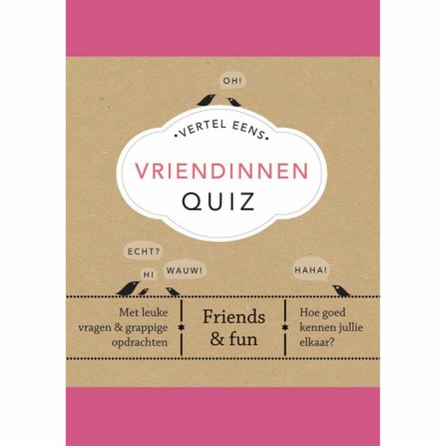 Dit is een foto van het spel Elma Van Vliet - Vriendinnen Quiz te koop bij Speldorado Spellenwinkel Delft