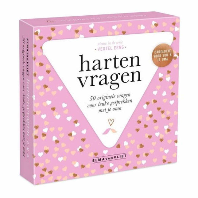 Dit is een foto van het spel Elma Van Vliet - Hartenvragen Oma te koop bij Speldorado Spellenwinkel Delft
