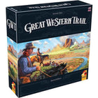 Dit is een foto van het spel Great Western Trail 2nd ed. EN te koop bij Speldorado Spellenwinkel Delft