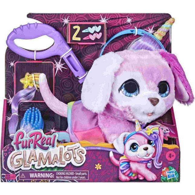 Fur Real Friends Glameloten Hond, Roze, F15445L0 van Hasbro te koop bij Speldorado !