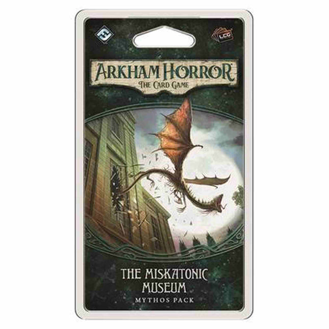 Dit is een foto van het spel The Miskatonic Museum - Mythos Pack - Arkham Horror - LCG te koop bij Speldorado Spellenwinkel Delft